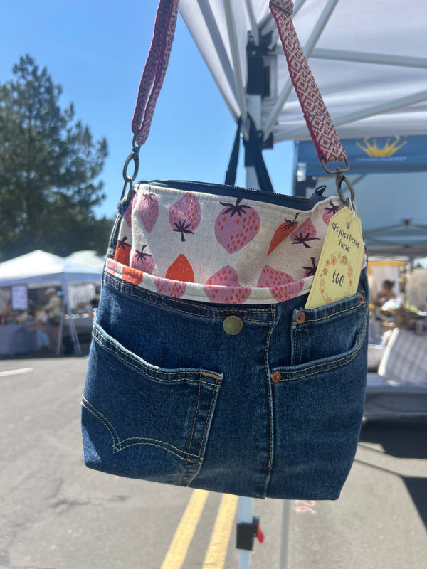 Upcycled Levi's Denim Handbag